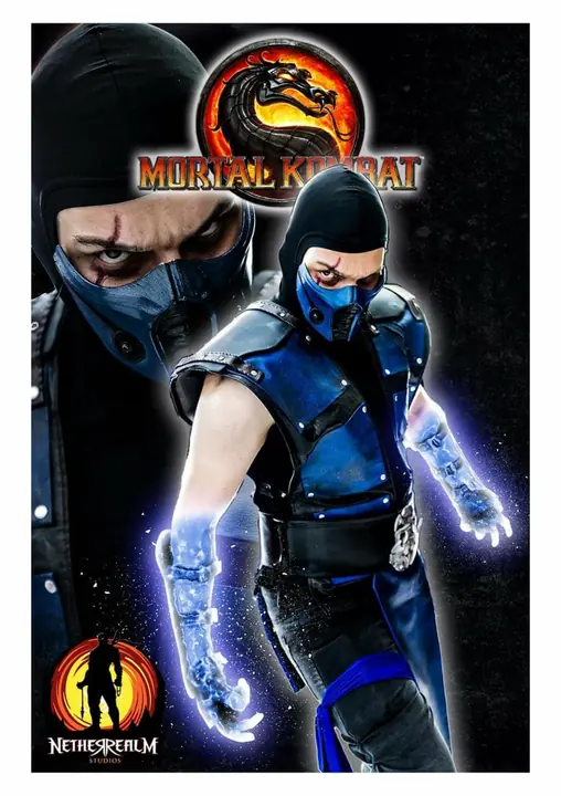 Cosplay de Sub-Zero (Mortal Kombat)